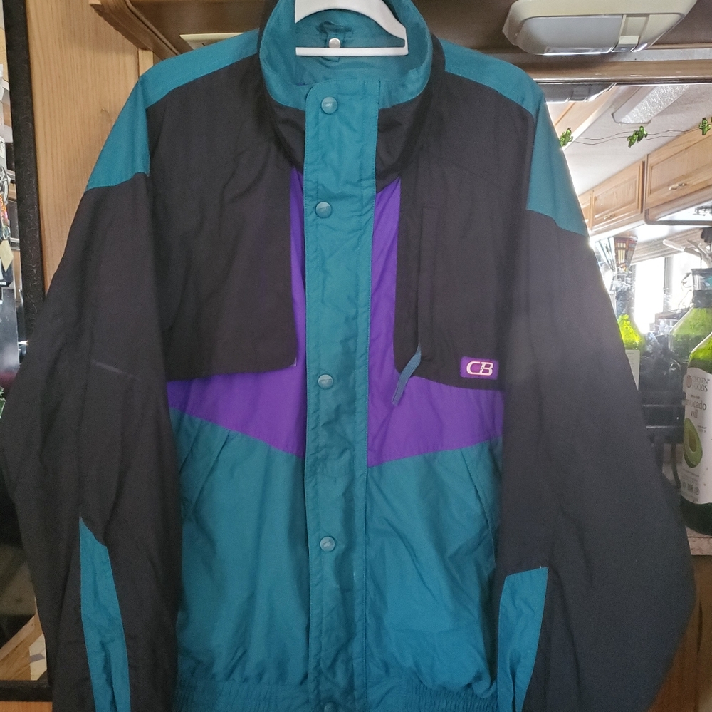 Men's Vintage CB Sports winter jacket. Size Large